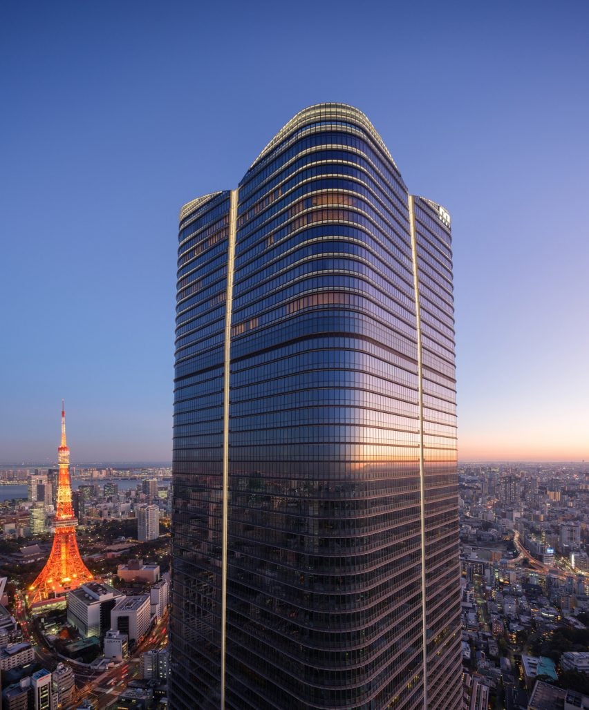 Mori JP Tower в Токио от Pelli Clarke & Partners