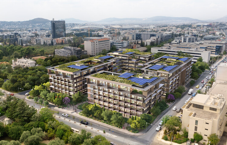 Компания Foster + Partners начинает строительство офисного комплекса The Grid в Афинах, Греция – изображение 4 из 7