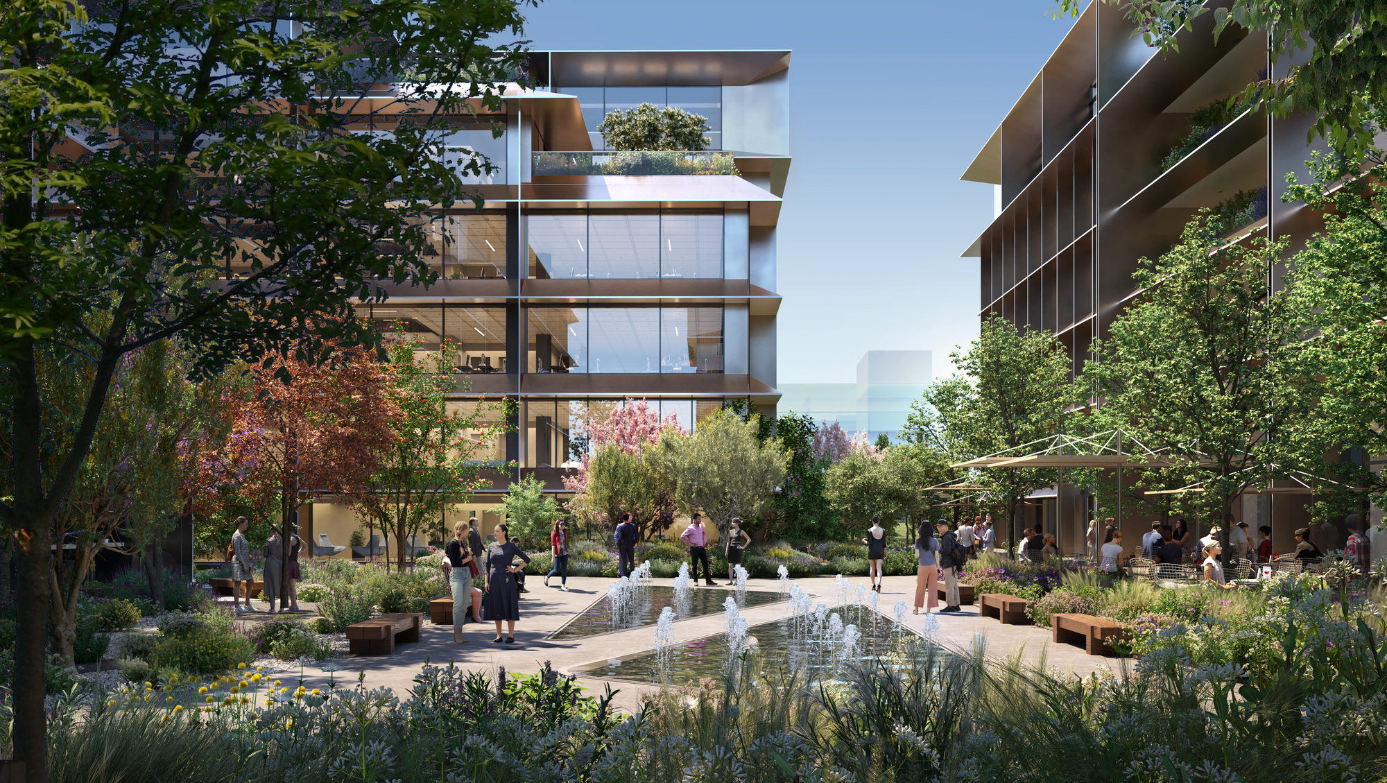 Foster + Partners начинает строительство офисного комплекса The Grid в Афинах, Греция