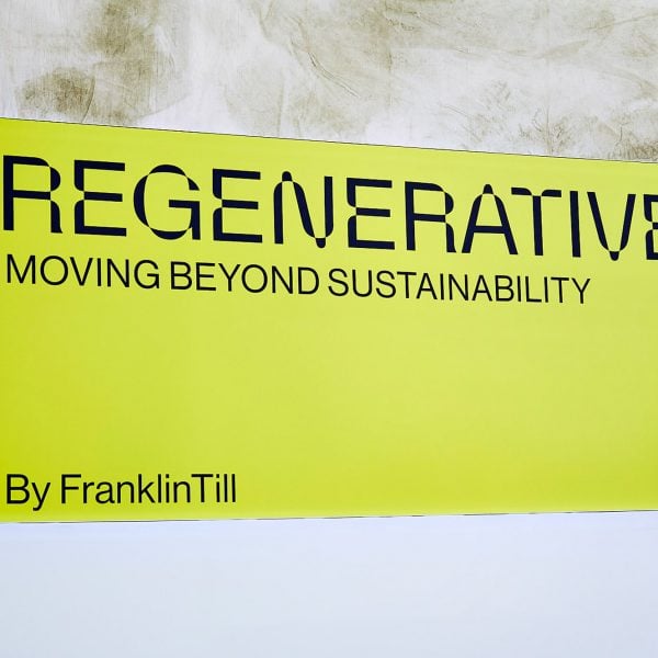 FranklinTill перечисляет девять принципов перехода к регенеративным материалам