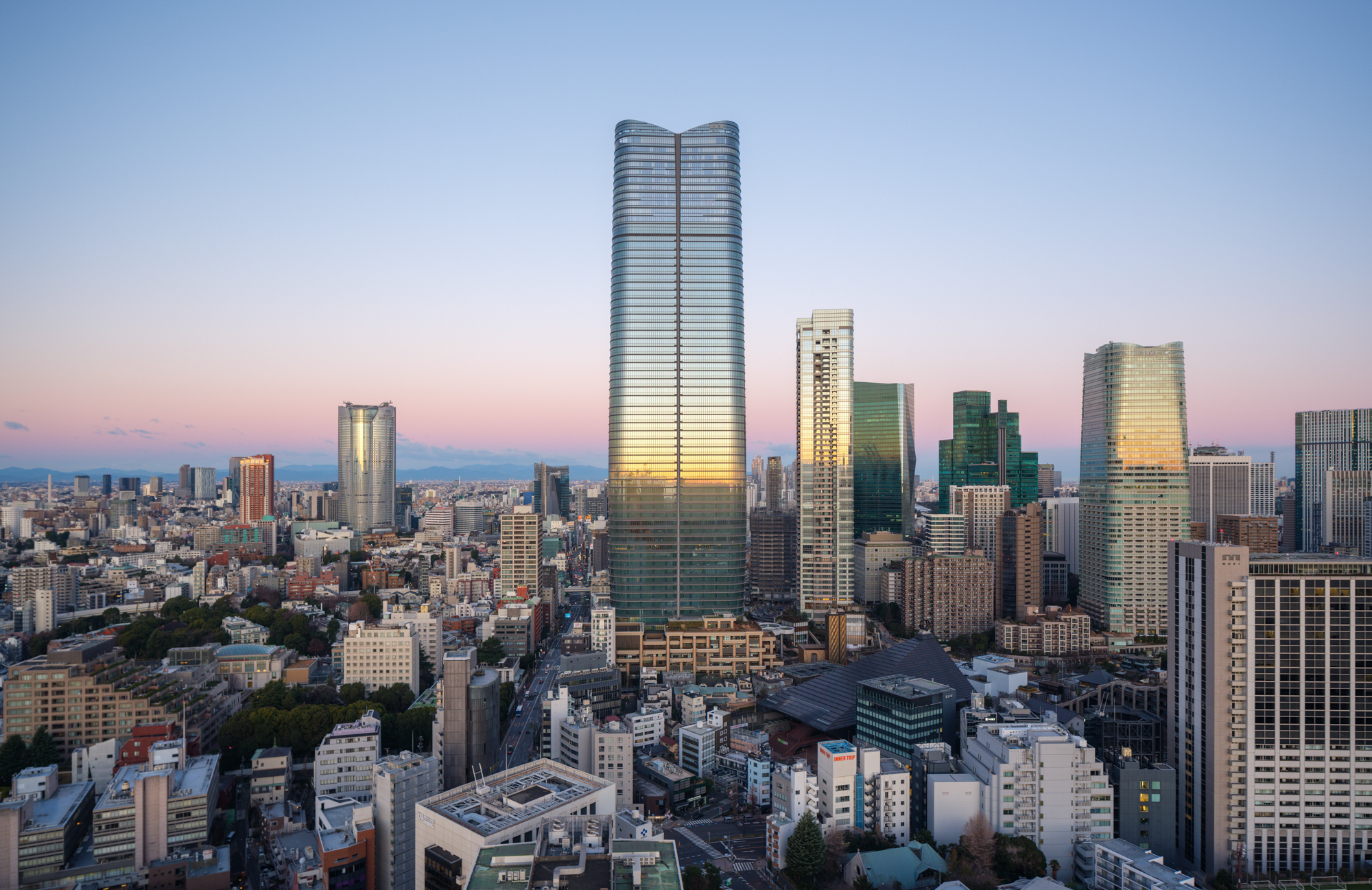Самый высокий небоскреб Японии: компания Pelli Clarke & Partners завершает строительство токийской башни Mori JP Tower