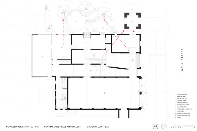 Центральная художественная галерея Голдфилдс / Архитектура Нервенья Рид — изображение 14 из 20