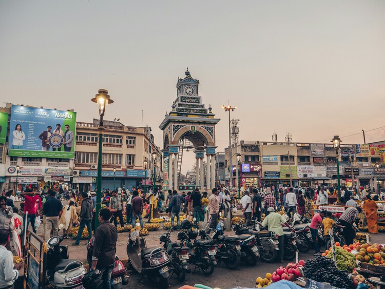 Временная архитектура в Индии: рынки и базары – изображение 3 из 5