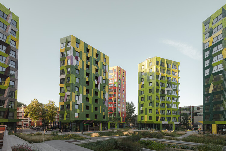Апартаменты De Kwekerij / Arons & Gelauff Architecten - Фотография экстерьера, фасад