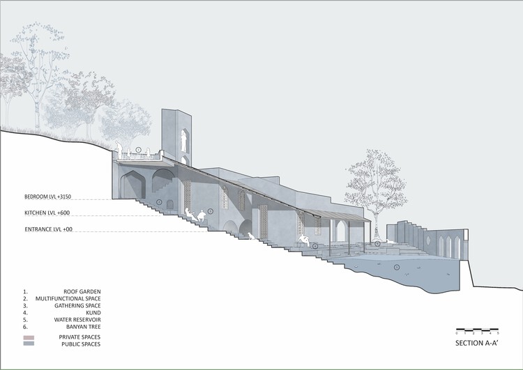 Как построить дом на наклонной местности?  5 современных жилых проектов, адаптированных к окружающей среде с двухуровневым экстерьером — изображение 11 из 12