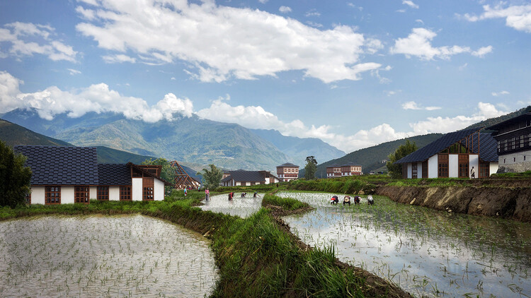Ландшафтные архитекторы возглавили проект «Город осознанности» в Бутане — изображение 6 из 8