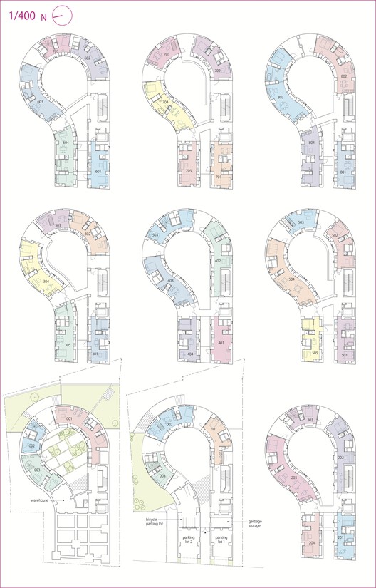 Жилой комплекс Tenjincho Place / Hiroyuki Ito Architects — изображение 19 из 20