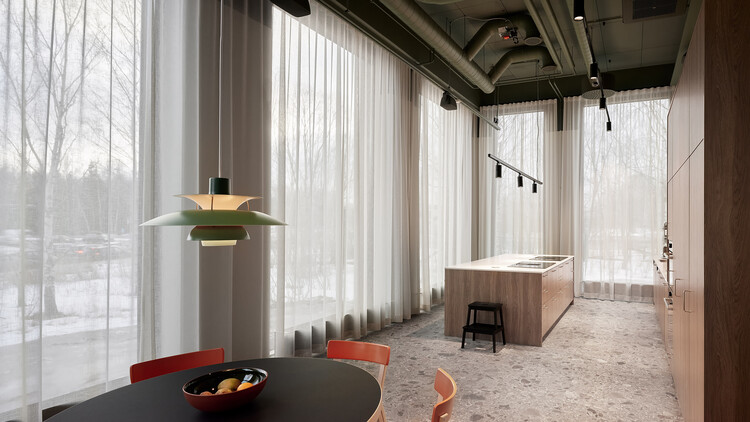Отель Ноли Отаниеми / Avarrus Architects - Фотография интерьера, стол, стул