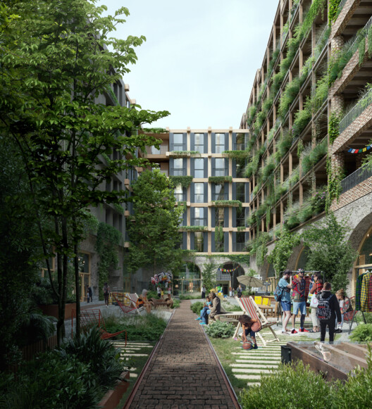 Компания Powerhouse выиграла конкурс на создание разнообразного городского ансамбля в Амстердаме, Нидерланды — изображение 7 из 12