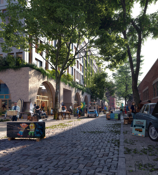 Компания Powerhouse выиграла конкурс на создание разнообразного городского ансамбля в Амстердаме, Нидерланды — изображение 8 из 12