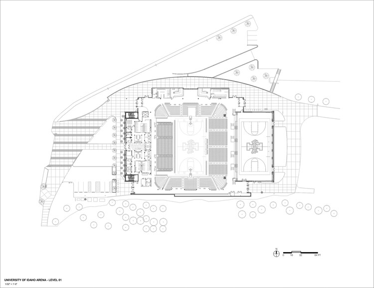 Арена Центрального кредитного союза Университета Айдахо / Архитектура Opsis — изображение 20 из 22