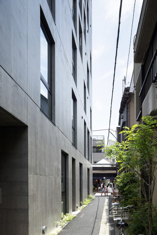 Жилой комплекс Corte / Hiroyuki Ito Architects — фотография экстерьера, окна, фасад