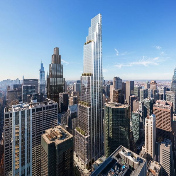 Foster + Partners представляет многоуровневый небоскреб на Парк-авеню