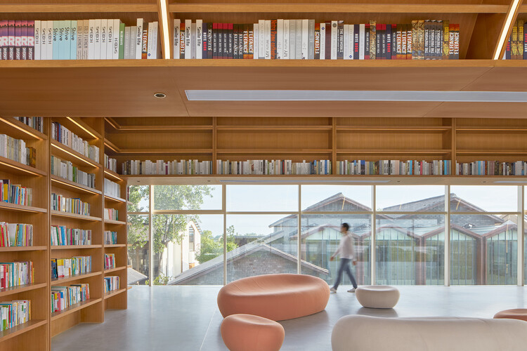 Библиотека Horizon / Протопейзажи - Фотография интерьера, стеллажи