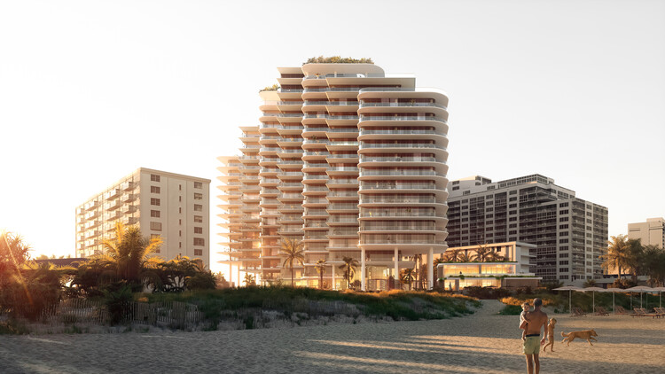OMA представляет жилой комплекс Perigon в Майами-Бич, США — изображение 1 из 6
