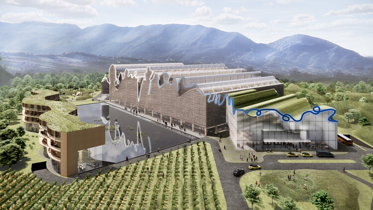 Компания Steven Holl Architects выиграла конкурс на проектирование центра Экспо Албания в Тиране — изображение 5 из 12