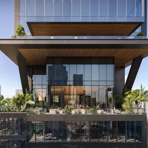 SOM проектирует офисную башню с «открытой конструкцией» для центра Майами