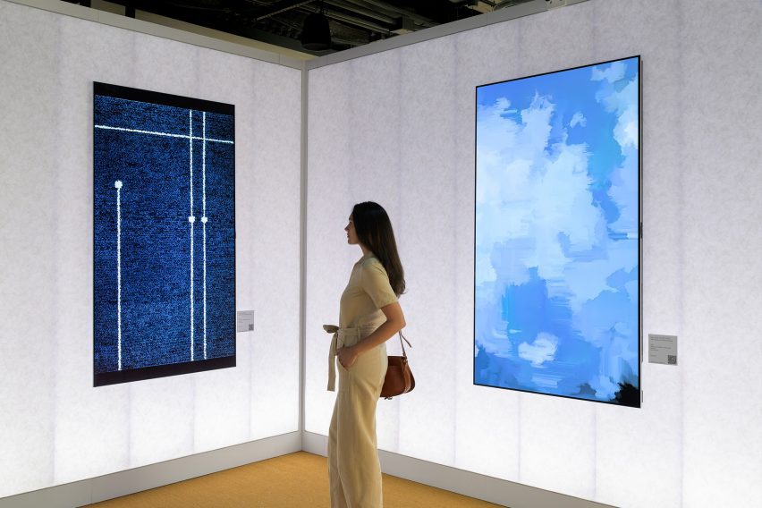 LG OLED представляет цифровые версии произведений корейского художника Ким Ванки на выставке Frieze в Нью-Йорке 