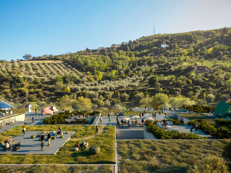 MASSLAB превращает водоочистную станцию ​​Браганса в динамичное общественное пространство в Португалии – изображение 2 из 8
