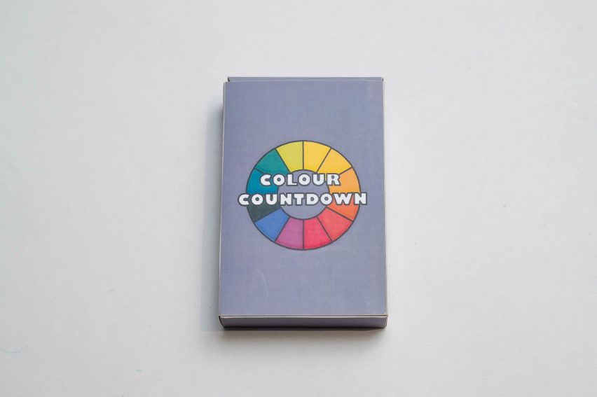 Карточная игра Color Countdown от The Piggott School из конкурса Design Ventura 2024 года. 