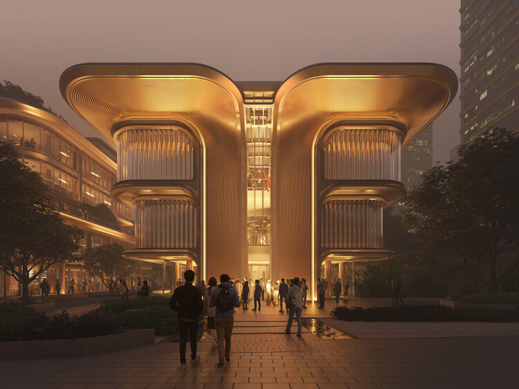 Формируя будущее Китая: Foster + Partners проектирует комплекс смешанного назначения в рамках генерального плана Шанхая до 2035 года – изображение 6 из 8