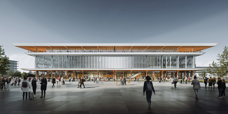 Zaha Hadid Architects выиграла конкурс на строительство терминала Riga Ropax в Латвии – изображение 2 из 4