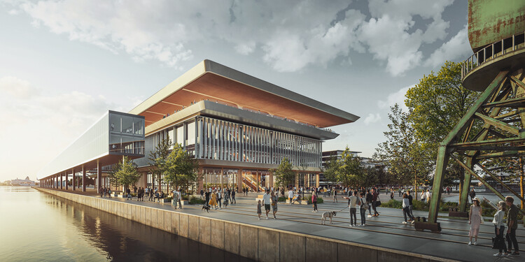 Zaha Hadid Architects выиграла конкурс на строительство терминала Riga Ropax в Латвии – изображение 3 из 4