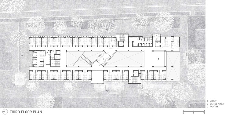 Студенческое общежитие Технологического института Веермата Джиджабай / МО-ОФ — изображение 22 из 30