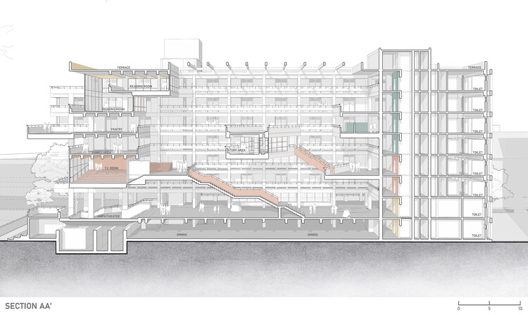 Студенческое общежитие Технологического института Веермата Джиджабай / МО-ОФ — изображение 24 из 30