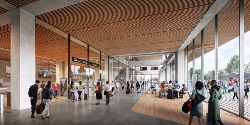 Паромный терминал Ропакс от Zaha Hadid Architects