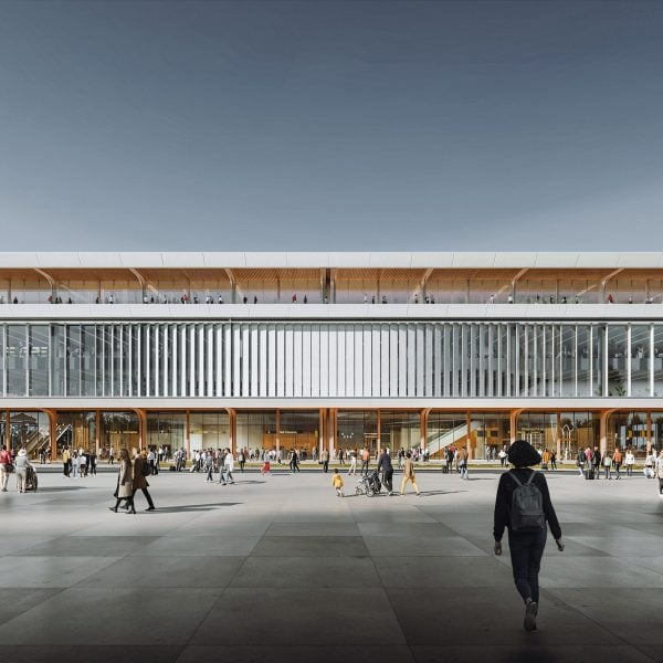 Zaha Hadid Architects переоборудует старый склад в паромный терминал Ропакс