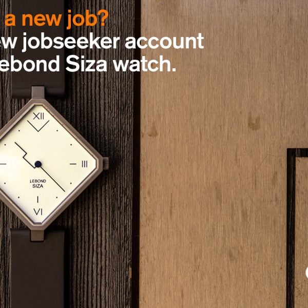 Создайте новую учетную запись соискателя работы и выиграйте часы Lebond Siza