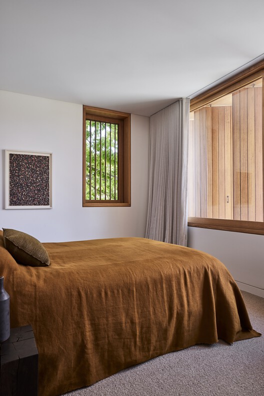 Дом Глицинии / Carter Williamson Architects — Фотография интерьера, спальни, окон