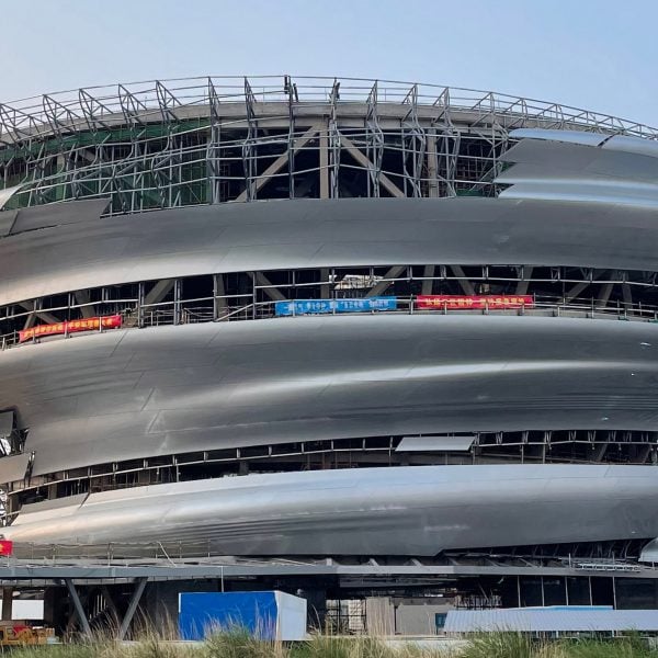 MAD сообщает о ходе строительства Хайнаньского музея науки в Китае