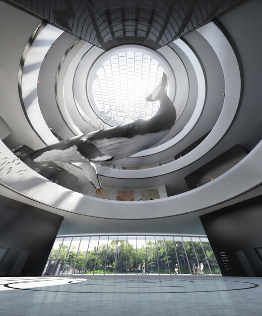 Компания MAD Architects раскрывает последние новости о строительстве Хайнаньского музея науки в Китае — изображение 7 из 26