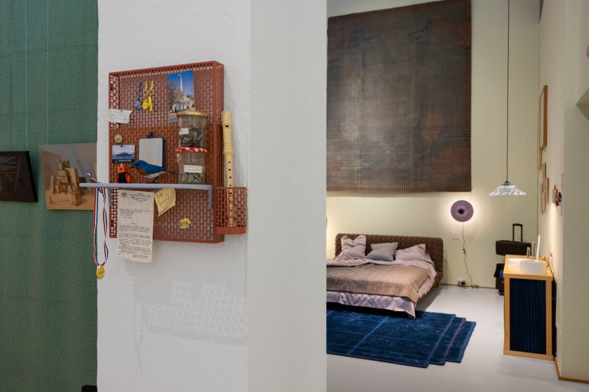 Спальня Инги Семпе на Миланской Триеннале