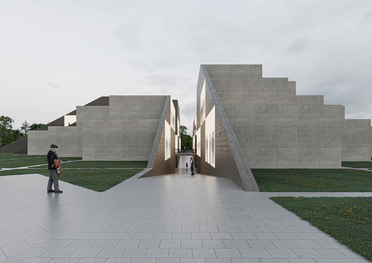 Абстрактная часовня в Португалии и музей в Иране: 10 незавершенных проектов с бетонными конструкциями — Изображение 1 из 55
