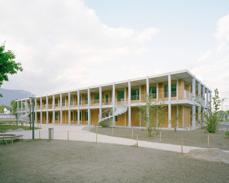 Школьный комплекс Брюль-Золотурн / Kollektiv Marudo - Фотография экстерьера, фасад