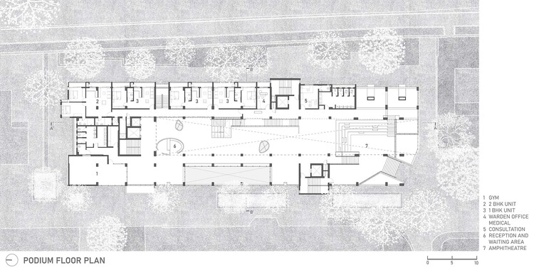 Студенческое общежитие Технологического института Веермата Джиджабай / МО-ОФ — изображение 21 из 30