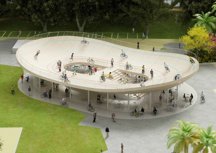 Во Всемирный день велосипеда: 22 вдохновляющих архитектурных велосипедных проекта — изображение 25 из 32