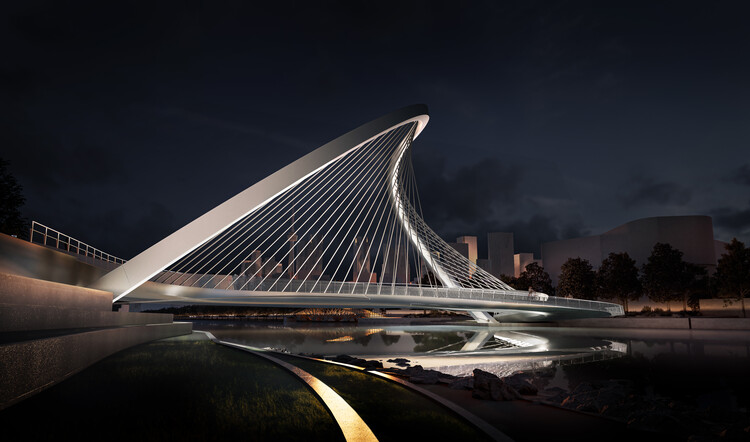 Компания WilkinsonEyre выиграла конкурс на проектирование пешеходного моста в Торонто, Канада – изображение 4 из 4