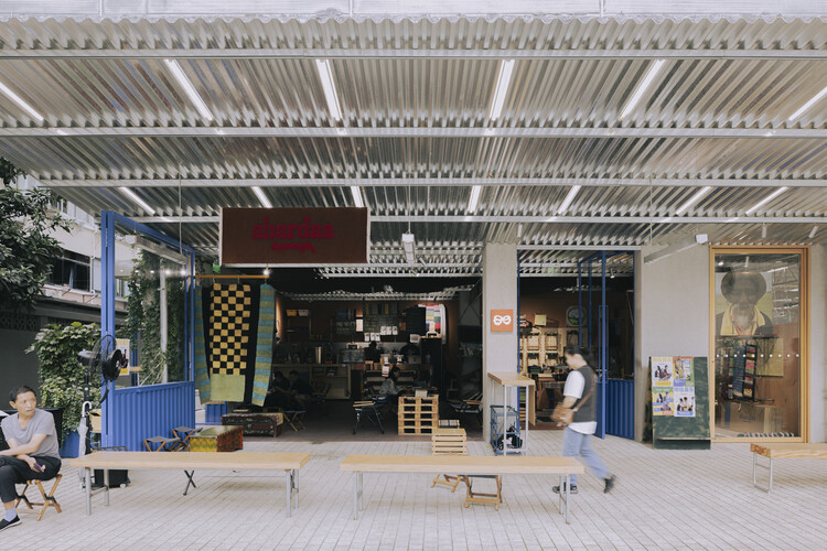 кофе SHED Columbia Circle Store / kooo Architects - Фотография интерьера