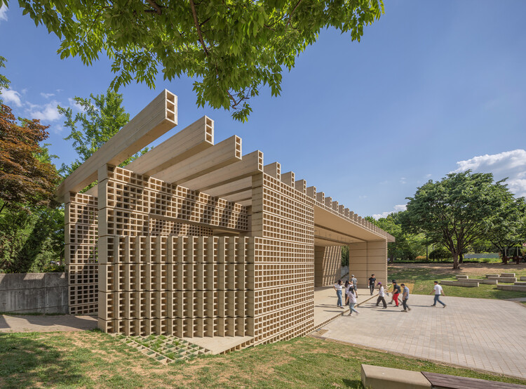 Экологическая матрица, павильон с дышащей сеткой / Soltozibin Architects — Изображение 6 из 35