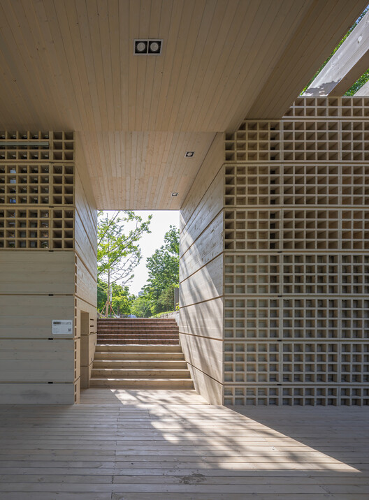 Экологическая матрица, павильон с дышащей сеткой / Soltozibin Architects — Изображение 5 из 35