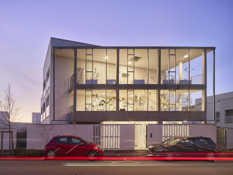 Melrose Housing / Taillandier Architectes Associés - Экстерьерная фотография, окна, фасад