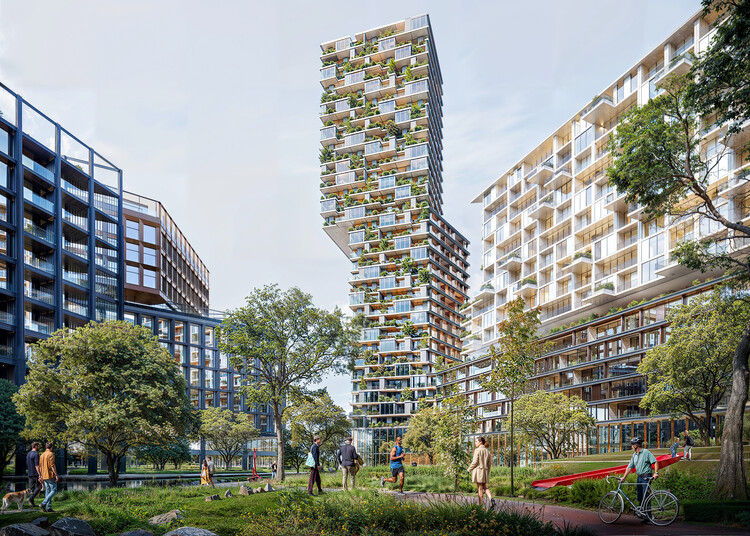 Stefano Boeri Architetti выиграл конкурс на развитие зеленого микрорайона в Братиславе, Словакия – изображение 2 из 8