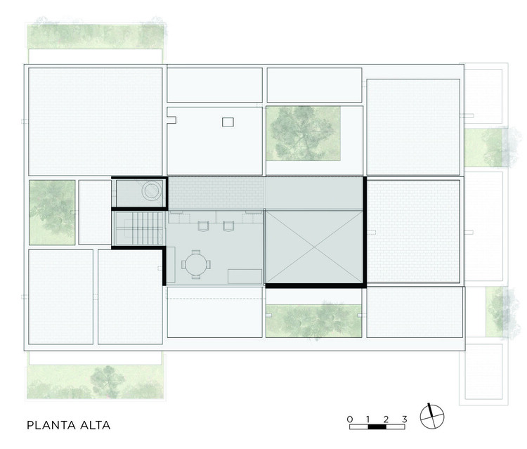 Дом с 7 дворами / Arquitectura Spinetta — Изображение 17 из 20