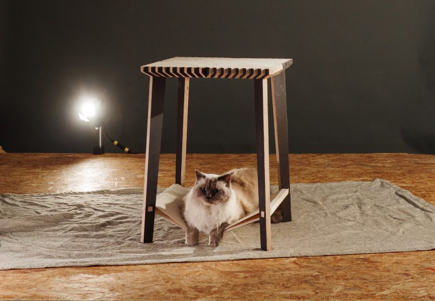 Мебель для домашних животных Slaaptafel от Koen Fraijman