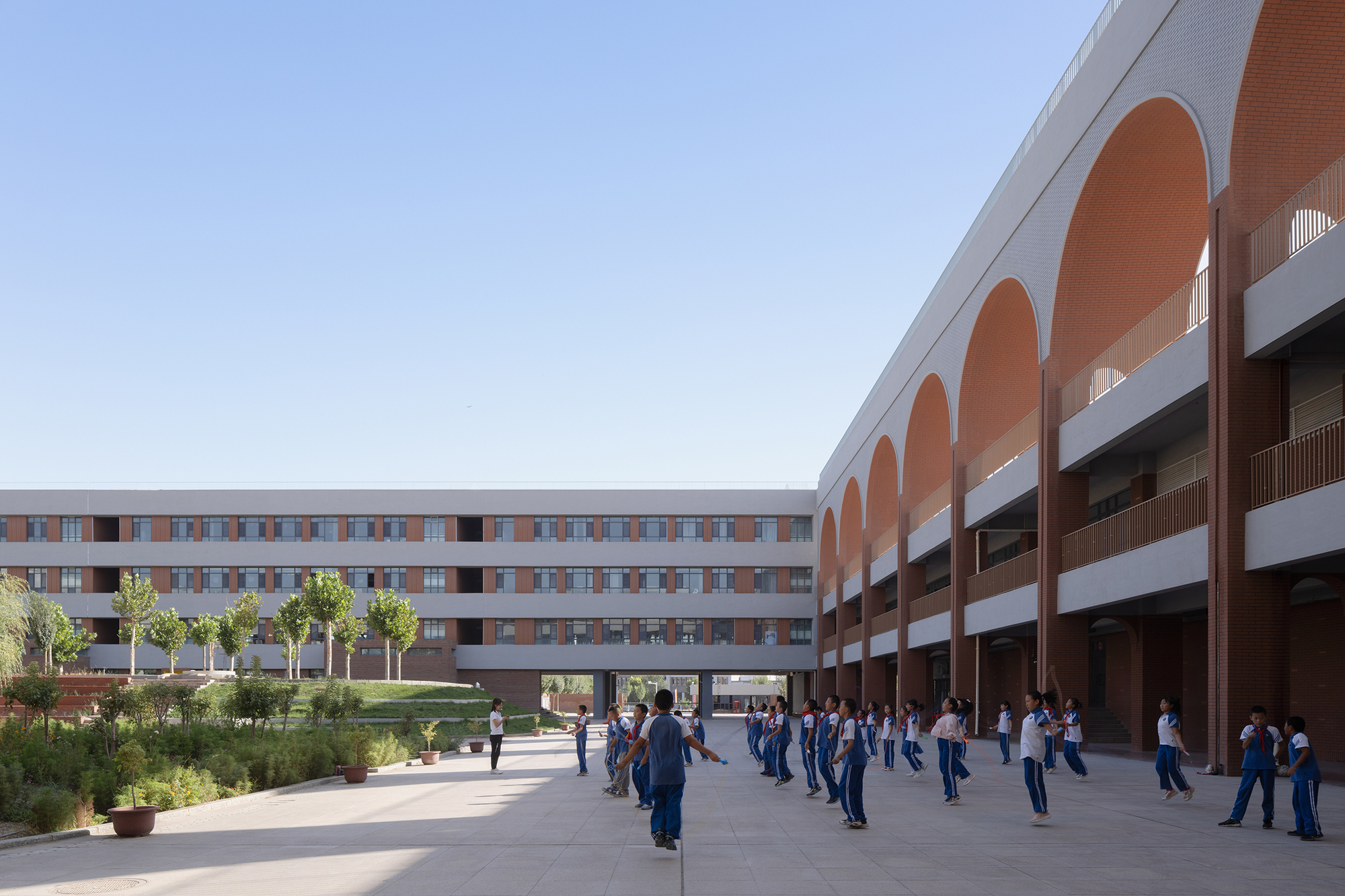Средняя школа Хуашань, кампус Богуци / Студия Чжаохуэй Ронг