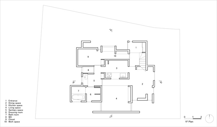 Дом в Косаи / FujiwaraMuro Architects — изображение 17 из 23
